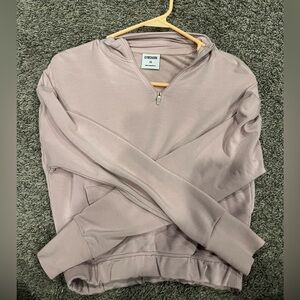 Gymshark Light Pink Quarter-Zip Top